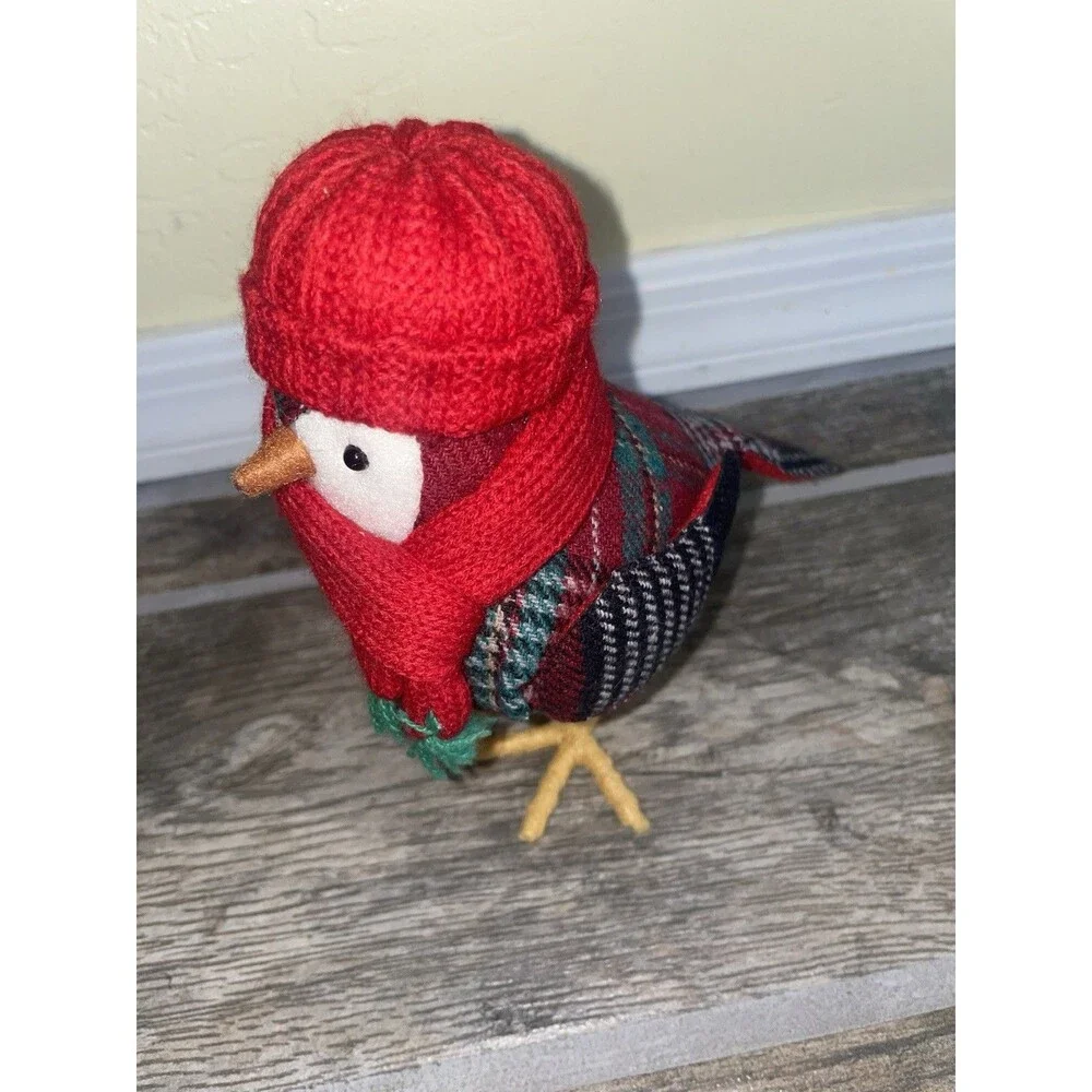 Target Birds Spritz Featherly Friends Wondershop Christmas Holiday Plaid Briggs